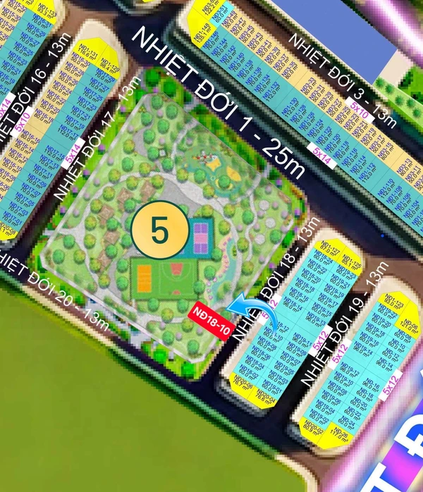 Liền kề 60m² view công viên Vinhomes Global Gate Hạ Long giá 4,1 tỷ