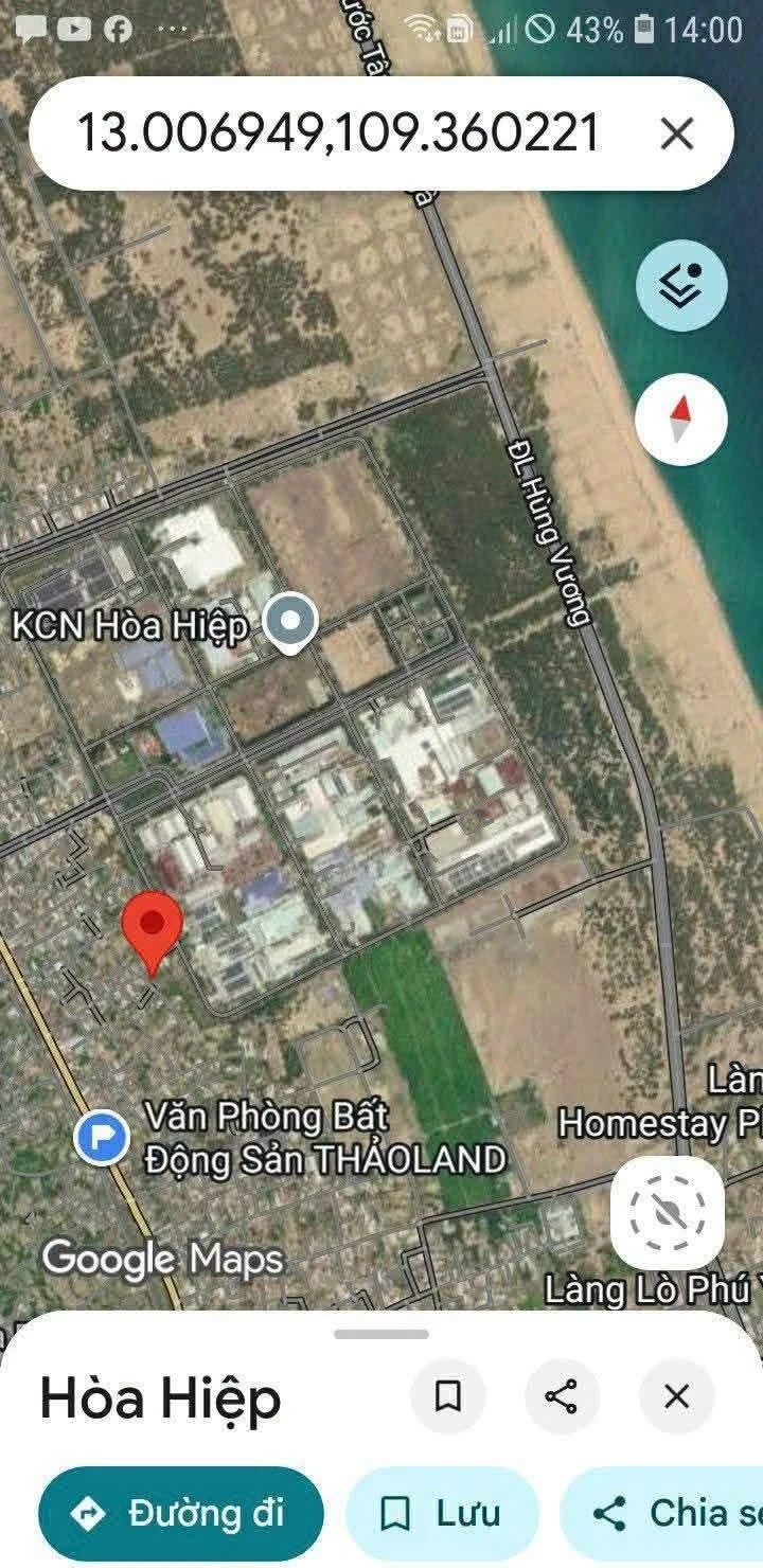 Bán đất 144m² tại Hòa Hiệp Trung, Nha Trang - Ảnh 1