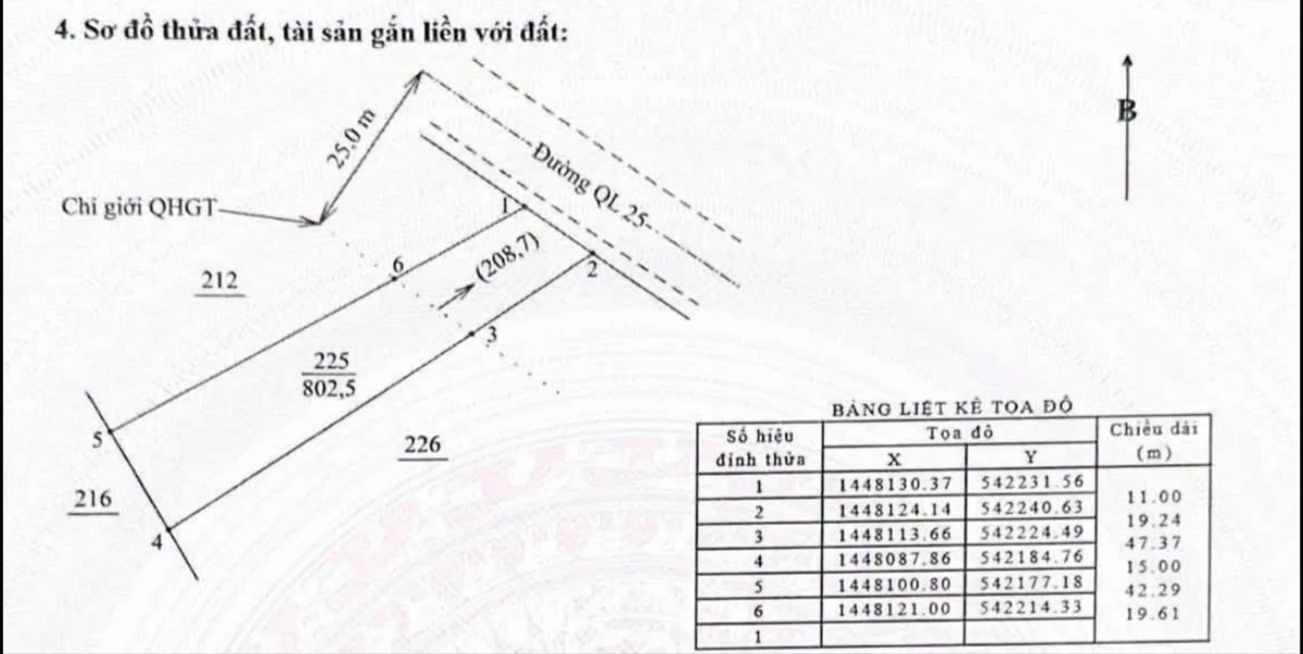 Bán đất mặt tiền QL25 Suối Trai Đắk Lắk 800m² giá 8xx triệu - Ảnh 1