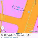 Bán đất mặt tiền Lộ 8 Long Phước Bà Rịa 119m2, 1,9 tỷ - Ảnh thu nhỏ 2