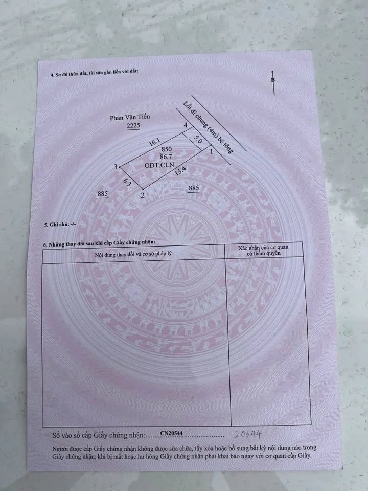 Bán nhà Phú Mỹ Thủ Dầu Một 100.8m² 3 phòng ngủ 3.68 tỷ - Ảnh thu nhỏ 5