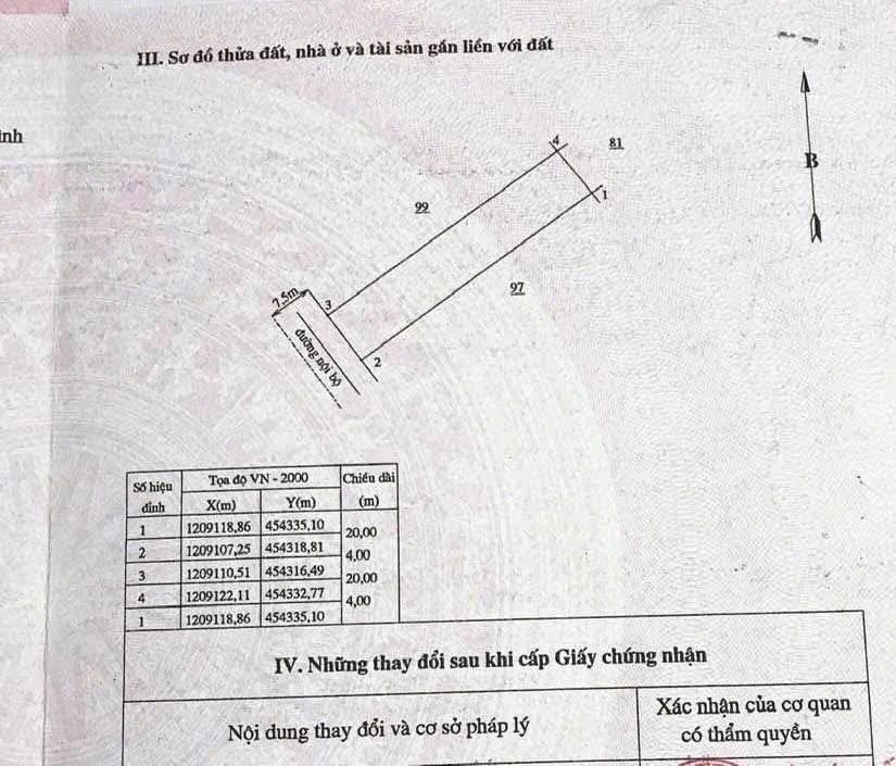 Bán lô đất 80m² mặt tiền Nguyễn Xí, Bình Thuận, Lâm Đồng - Ảnh thu nhỏ 3