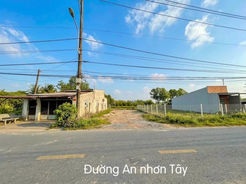 Bán đất thổ cư mặt tiền 145m2 An Nhơn Tây, Củ Chi