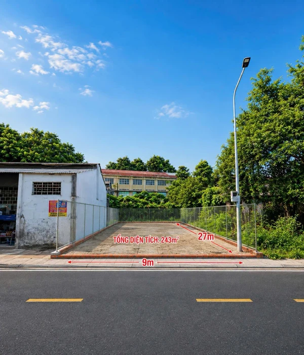 Bán đất mặt tiền Nguyễn Bảo Đức Biên Hòa 240m² 7 tỷ 999 triệu