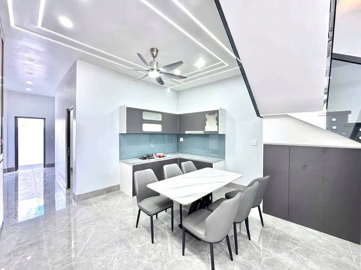 Bán nhà 1 lầu 3 phòng ngủ + phòng thờ 103m2 đường Lộc Trung - Mỹ Lộc, Cần Giuộc - Ảnh thu nhỏ 5