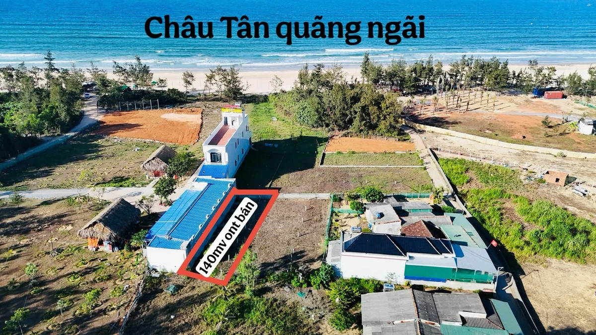 Bán lô đất 140m² view biển Châu Tân, Quảng Ngãi 1 tỷ 299 triệu - Ảnh thu nhỏ 2