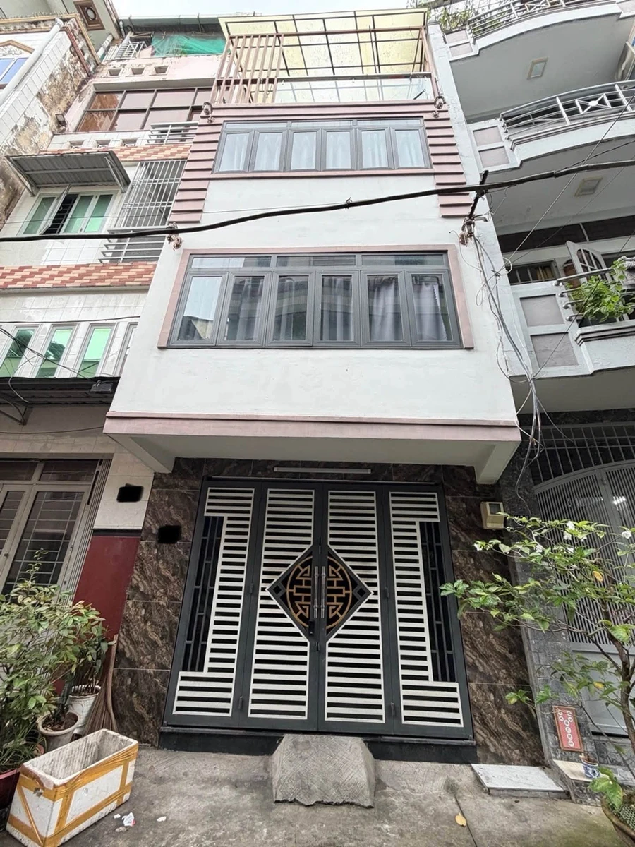 Bán nhà 4 tầng BTCT 44m2 hẻm 4m, đang cho thuê 22 triệu/tháng, Phường An Đông Quận 5 - Ảnh 1