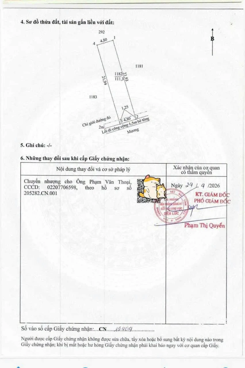 Bán nhà 1 trệt 1 lầu 4 phòng ngủ 110m2 Bến Lức Long An - Ảnh thu nhỏ 5