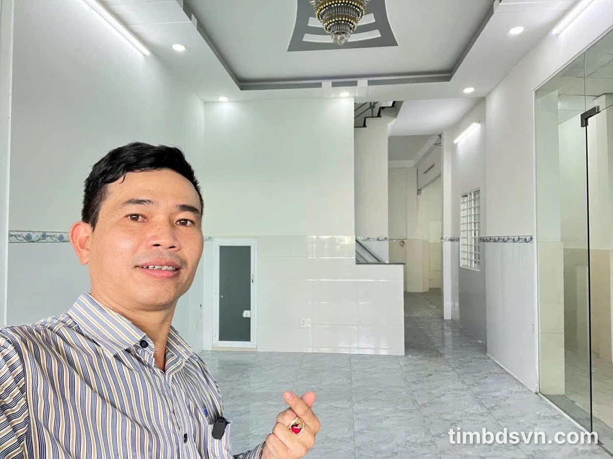Bán nhà 3 tầng 101m2, 4PN/4WC gần Aeon Bình Tân 6 tỷ 3 - Ảnh thu nhỏ 3
