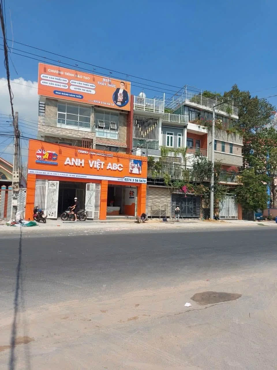 Cho thuê nhà ngang 10m mặt tiền 142,8m² Phú Mỹ - Ảnh 1