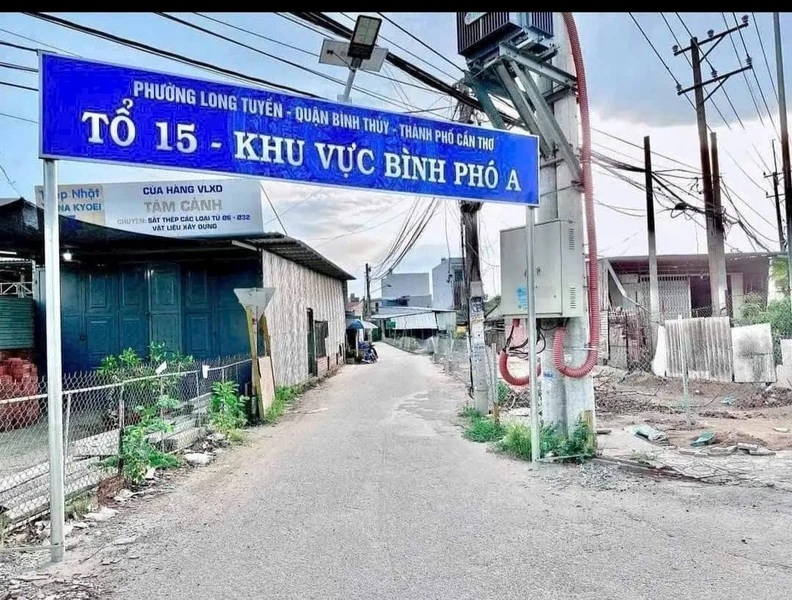 Bán nền 46.8m² góc 2 mặt tiền Cần Thơ
