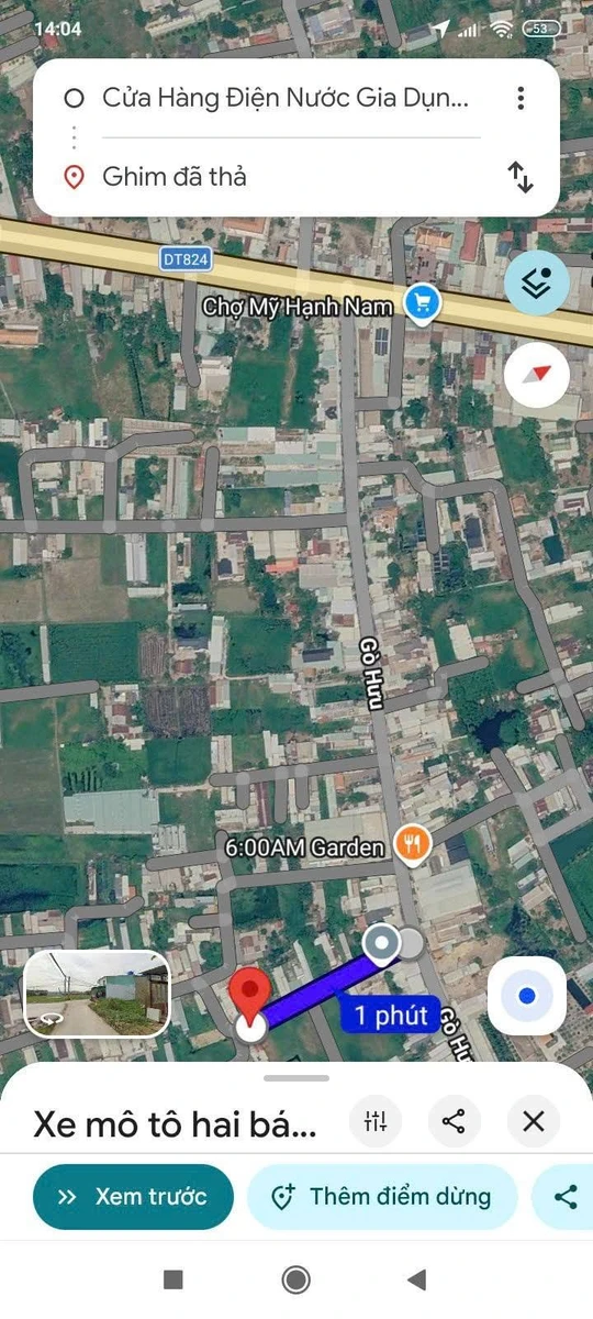 Bán đất Đức Hòa 210m² thổ cư sổ riêng 2 tỷ 3 - Ảnh thu nhỏ 3