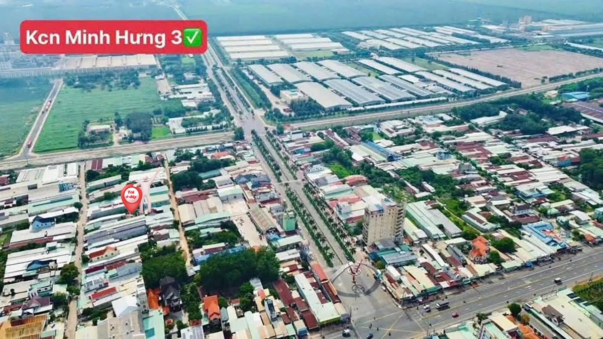 Bán đất 322m2 Minh Hưng, Đồng Nai, sổ hồng riêng - Ảnh 1