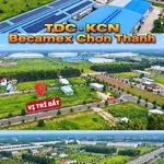 Bán đất Becamex Chơn Thành 150m2 đường T4 750 triệu - Ảnh thu nhỏ 2