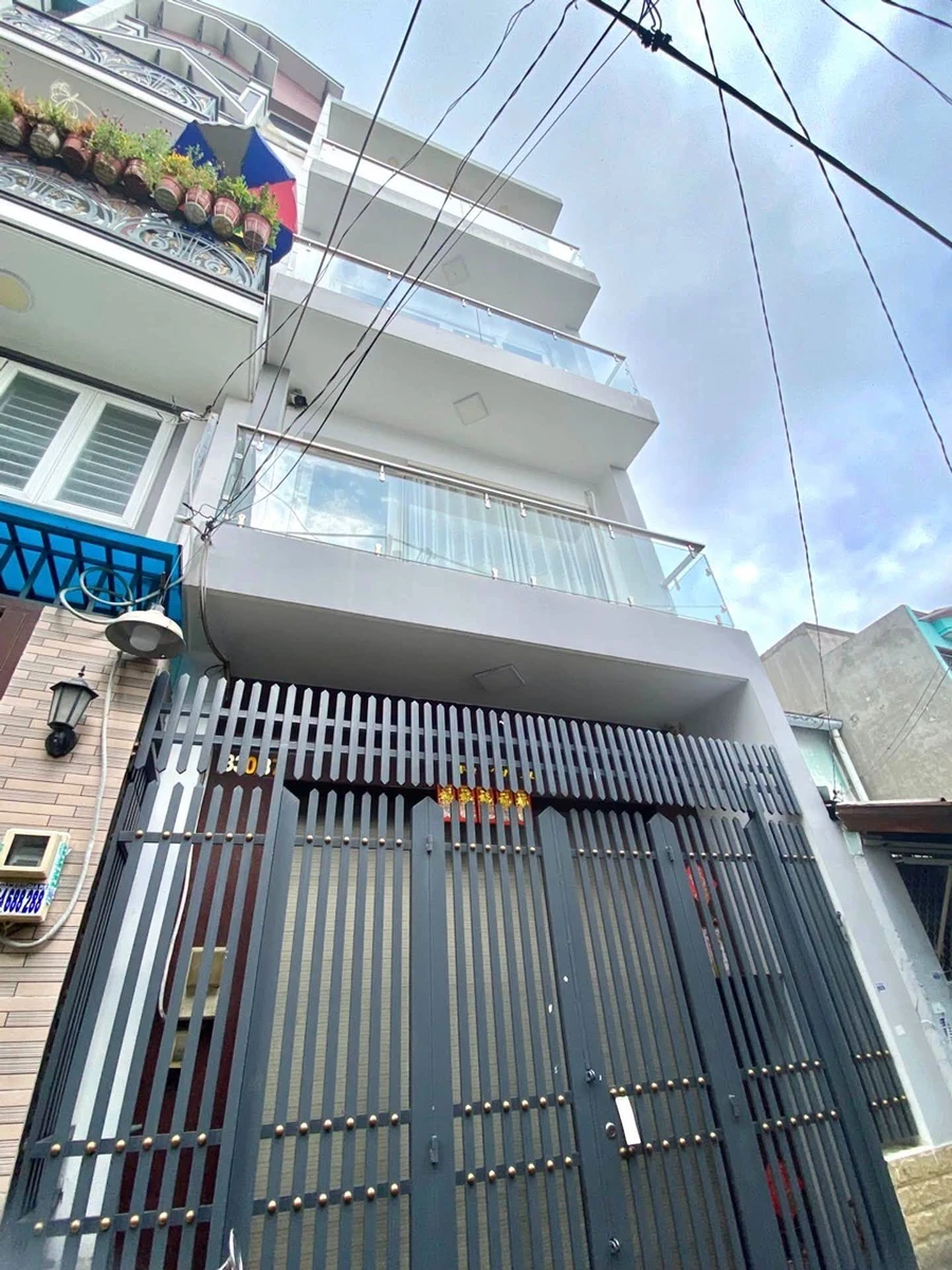 Bán nhà 4 tầng 44m2 hẻm xe hơi gần Bình Trị Đông, Bình Tân giá 5 tỷ - Ảnh thu nhỏ 2