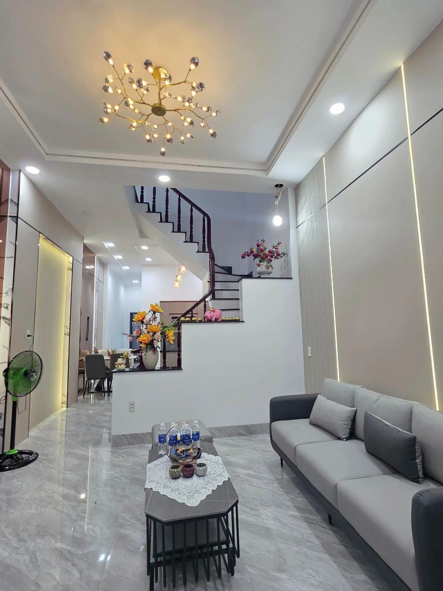 Bán nhà 1 trệt 1 lầu 93.9m² 4PN Khu 9 Phú Hòa TDM - Ảnh thu nhỏ 4