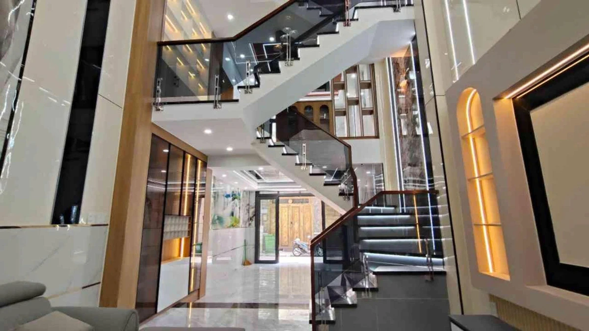 Bán nhà phố 4 tầng 51m² hẻm xe hơi Liên Khu 4-5, Bình Tân, giá 6,4 tỷ - Ảnh thu nhỏ 2