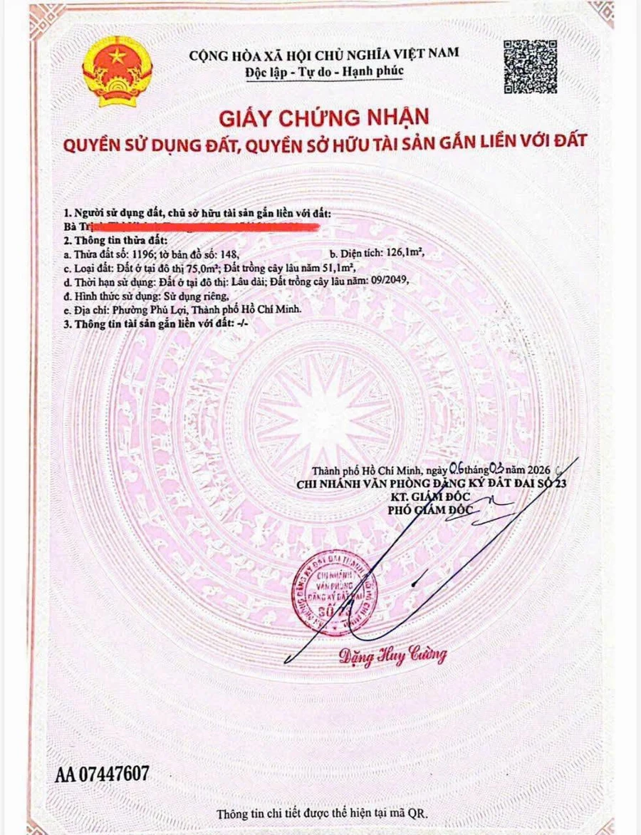 Bán đất Hiệp Thành Thủ Dầu Một Bình Dương 125m2 giá 3 tỷ 320 triệu - Ảnh thu nhỏ 5