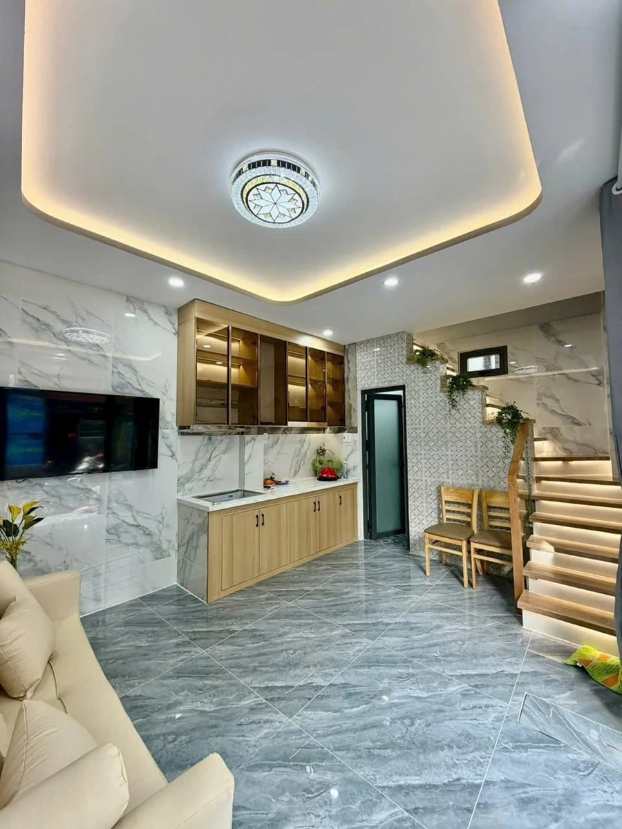 Bán nhà 3 tầng 48m2 mặt tiền Hoàng Văn Hợp, Bình Tân 3,1 tỷ - Ảnh thu nhỏ 4