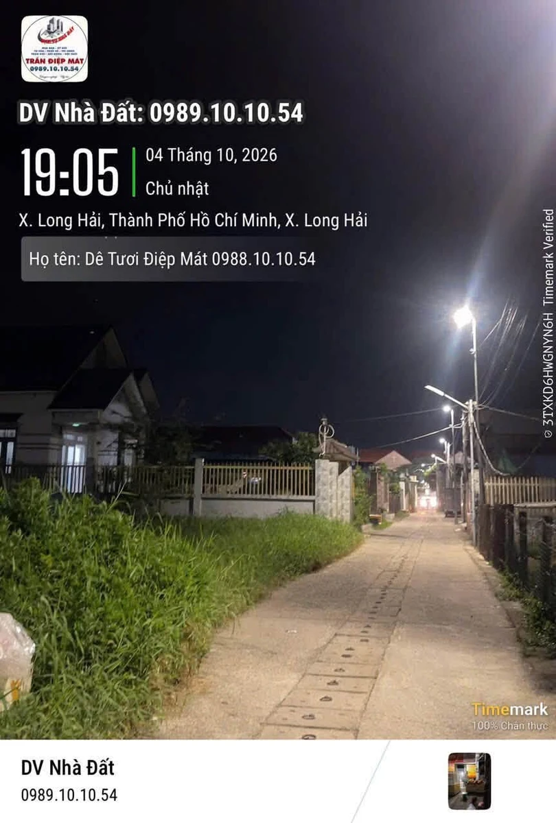 Bán gấp lô đất 5x22m có 80m2 thổ cư tại Phước Bình, Xã Long Hải giá 1 tỷ 635 triệu - Ảnh thu nhỏ 5