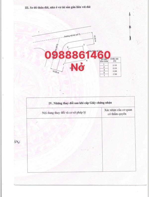 Bán lô góc 179m² Ocean Dunes, Phan Thiết, 16 tỷ 5