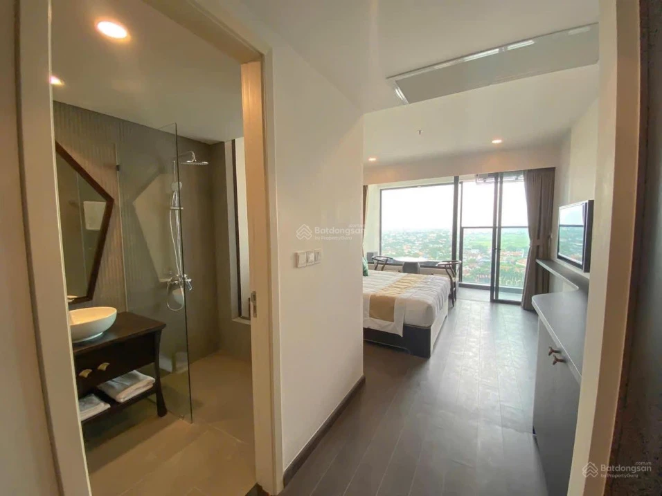 Bán lỗ căn Studio 32,4m2 - 800 triệu đầy đủ nội thất đã bàn giao nhà - Wyndham Thanh Thủy - Ảnh thu nhỏ 4