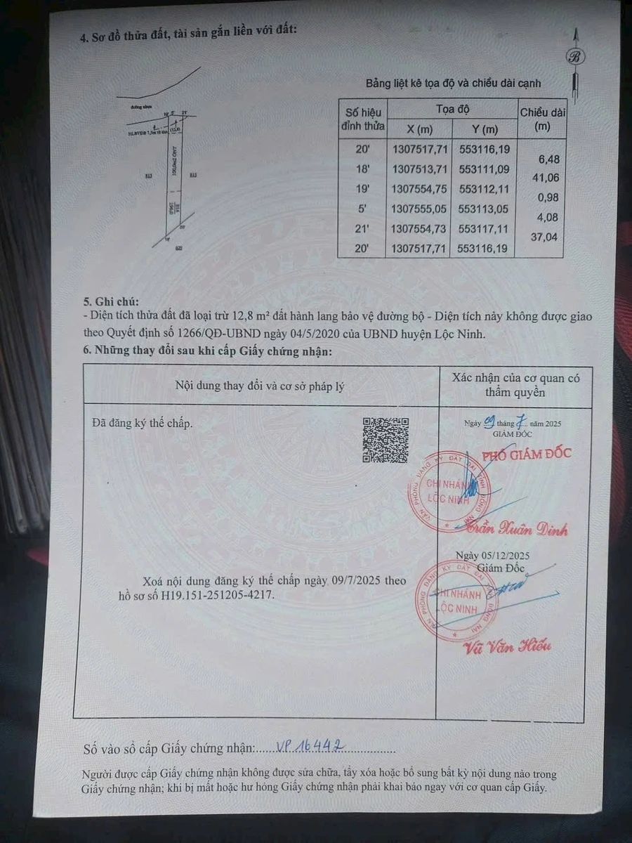 Bán đất 183m2 Lộc Ninh, Bình Phước, giá 139 triệu - Ảnh 1