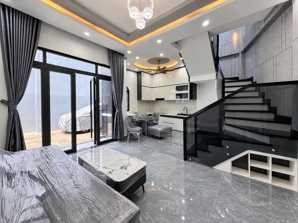 Bán nhà 1 trệt 1 lầu 67m² sát chợ Tân Phong, Bình Tân - Ảnh thu nhỏ 5