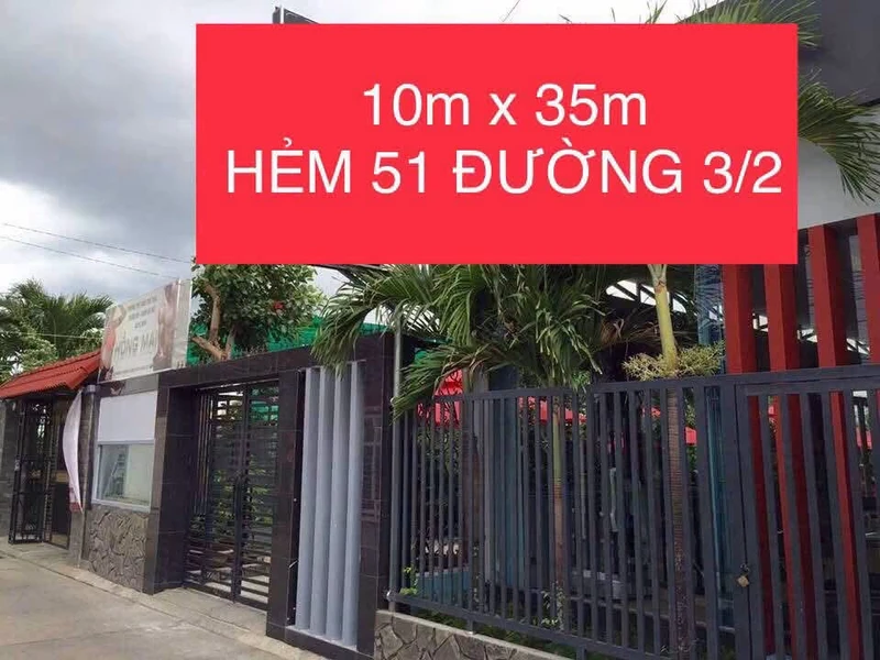 Bán nền 351m2 Hẻm 51 Đường 3/2 Ninh Kiều Cần Thơ