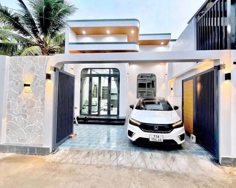 Bán nhà mới 90m2 2PN Tân Thành Bến Tre 1 tỷ 190 triệu