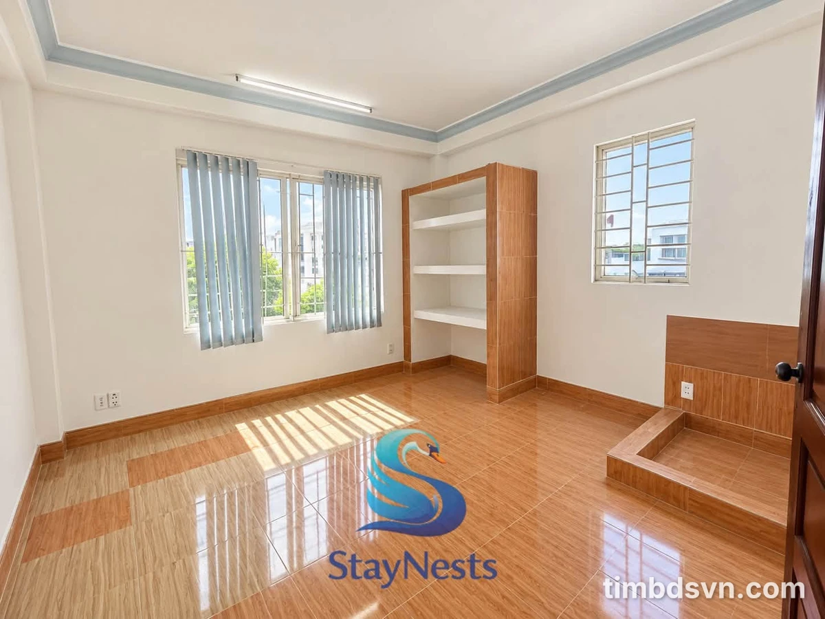 Bán nhà hẻm 4 tầng 80m² 6PN 4WC khu E Town 2 - Ảnh thu nhỏ 4