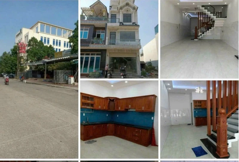 Cho thuê nhà 6PN, 75m² khu Vincom Dĩ An, 16 triệu/tháng