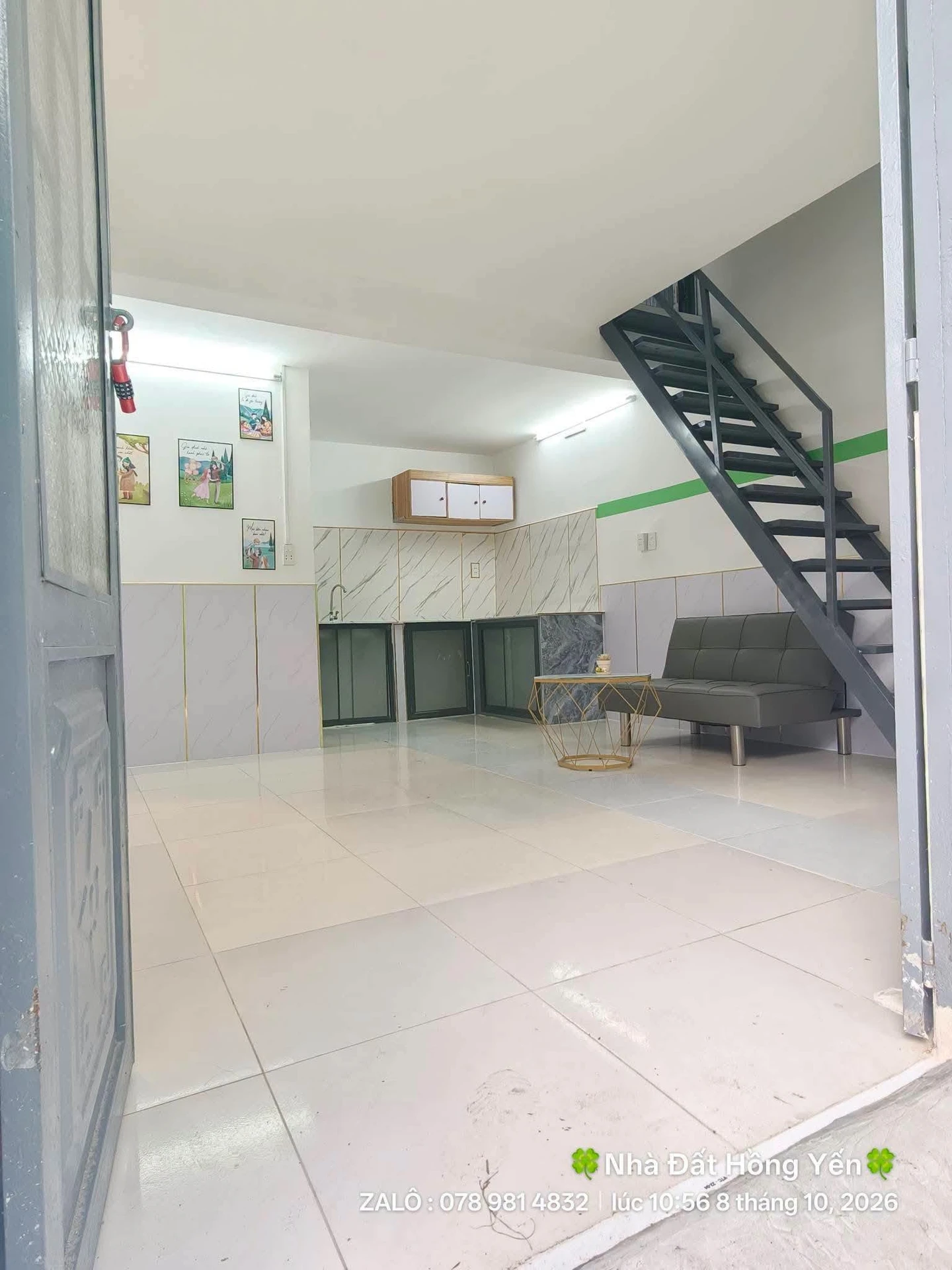 Bán nhà 4x6m 1 lầu giá 470 triệu, đường Huỳnh Thị Dậu, Hưng Long, Bình Chánh - Ảnh 1