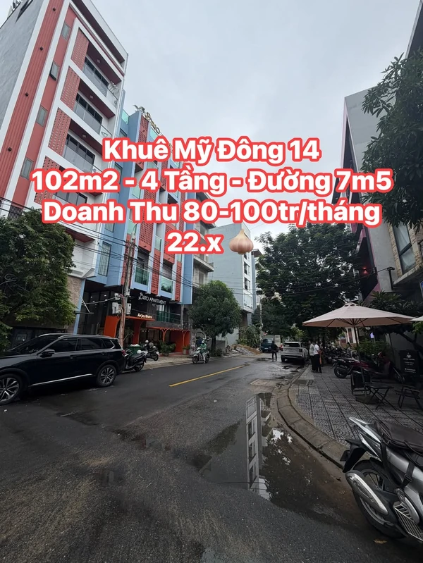 Bán shophouse 102m2 Khuê Mỹ Đông Đà Nẵng