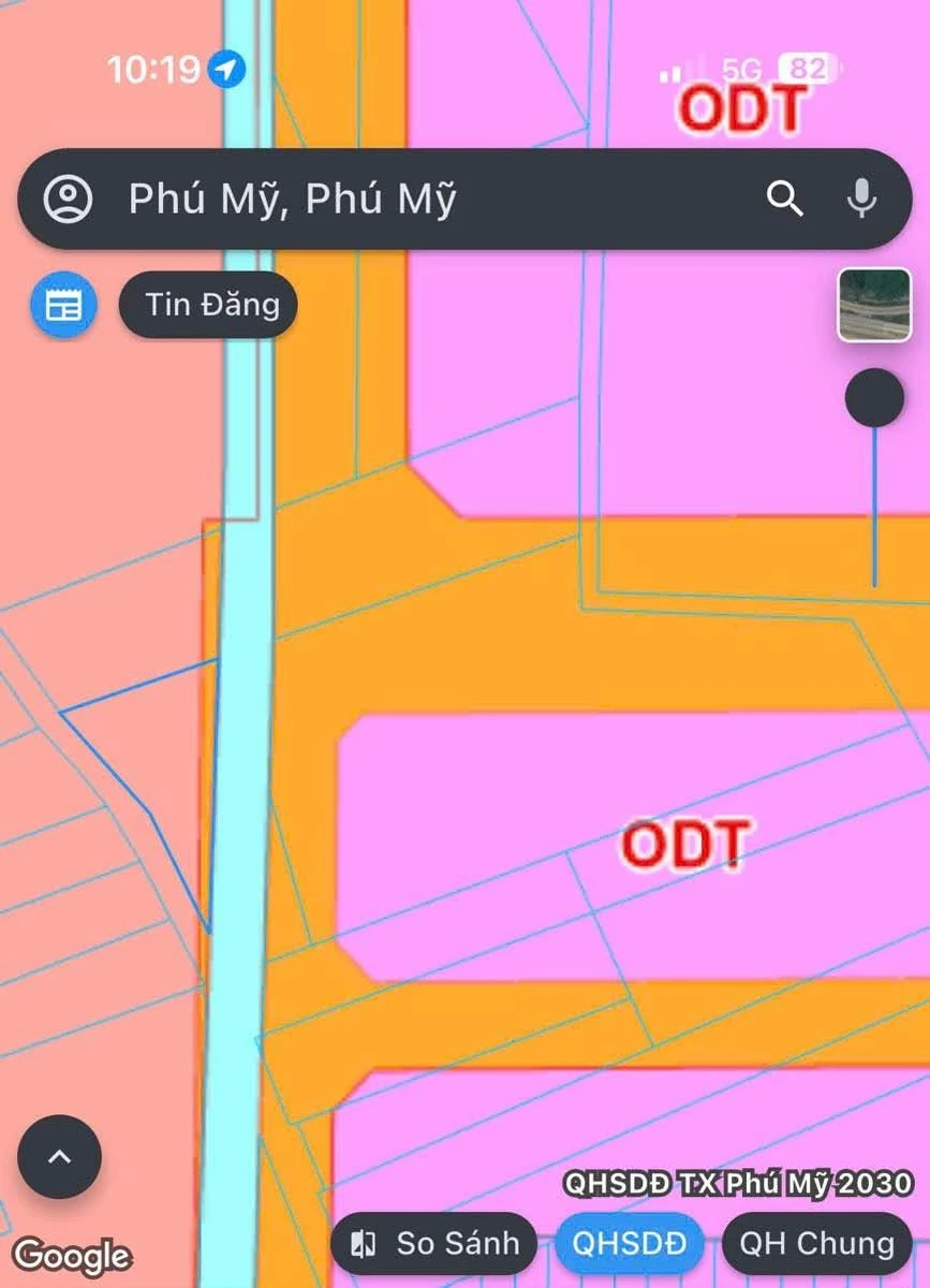 Bán đất Phú Mỹ 4000m² mặt tiền 100m giáp ngã 3 - Ảnh 1
