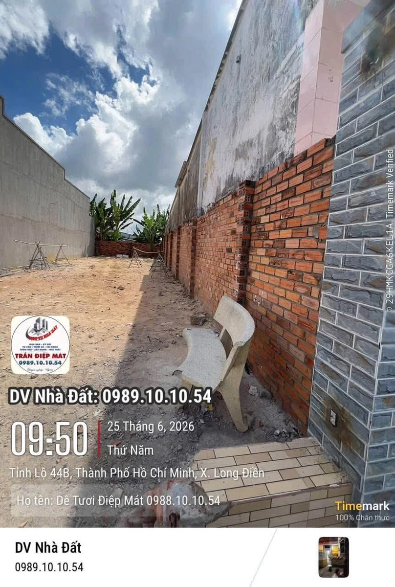 Bán lô đất 120m² Long Điền, Bà Rịa - Vũng Tàu 1,85 tỷ - Ảnh 1