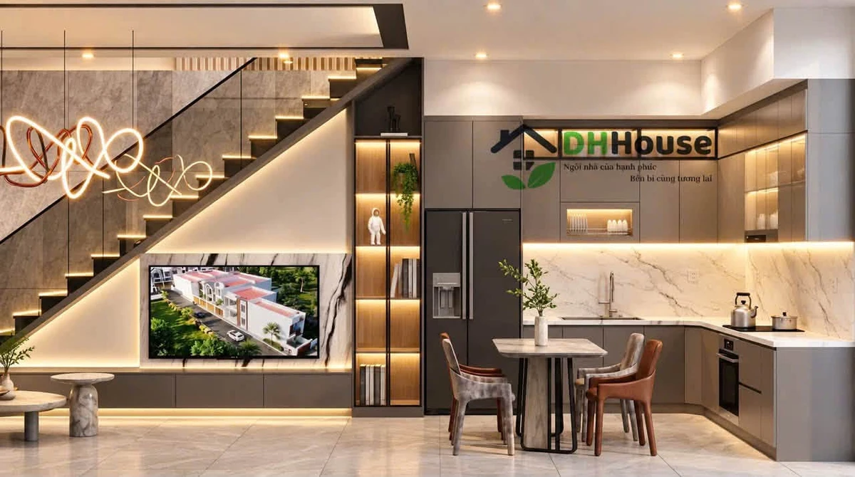 Bán nhà 1 trệt 1 lầu 120m2, 3 phòng ngủ 550 triệu Bình Tân - Ảnh thu nhỏ 4