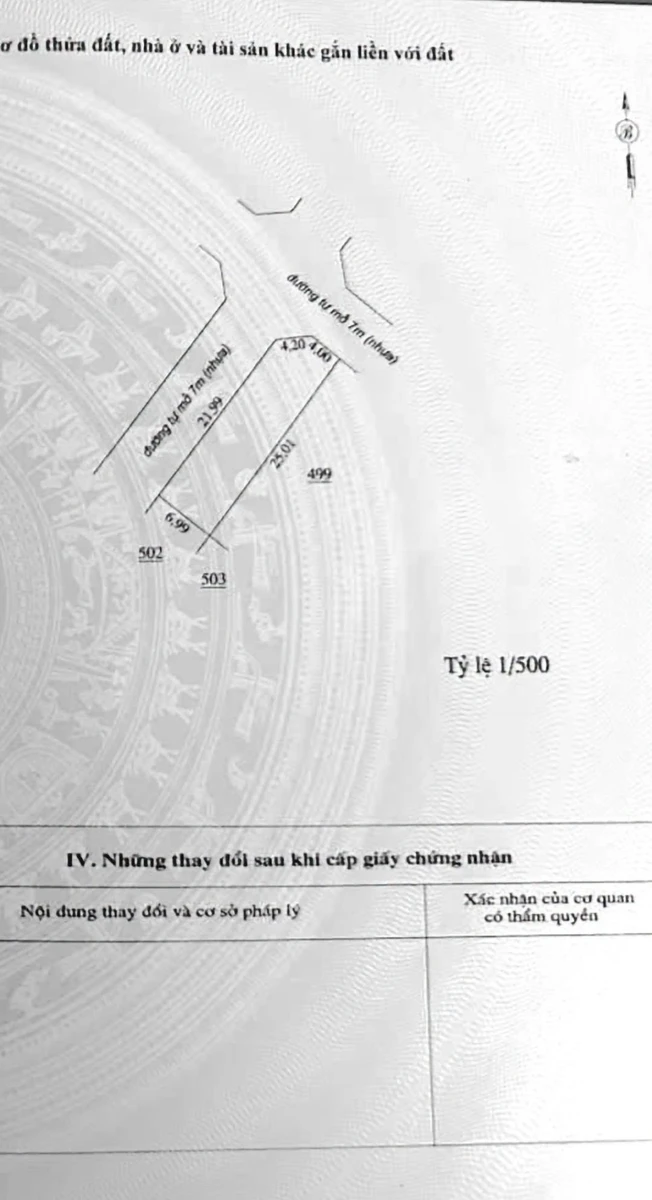 Bán lô góc 2 mặt tiền 175m² Tân Phú 470 triệu - Ảnh thu nhỏ 2