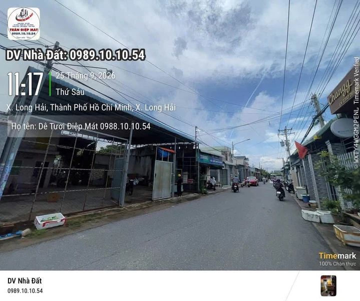 Bán lô đất 350m² Xã Long Hải, giá 7 tỷ 335 triệu