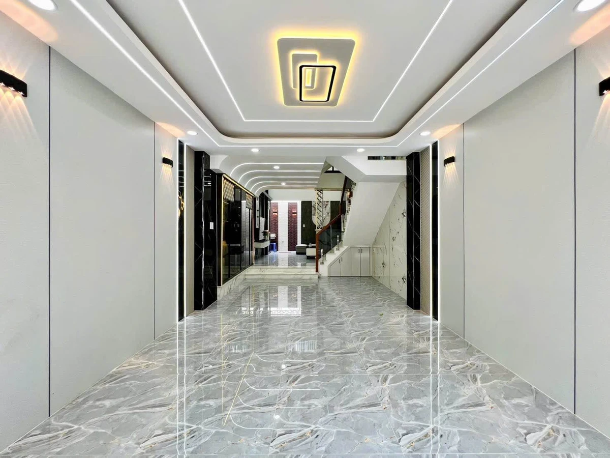 Bán nhà 4 tầng full nội thất 4x14m, 4PN, hẻm nhựa 7m Thạnh Xuân 25, Quận 12 - Ảnh thu nhỏ 4