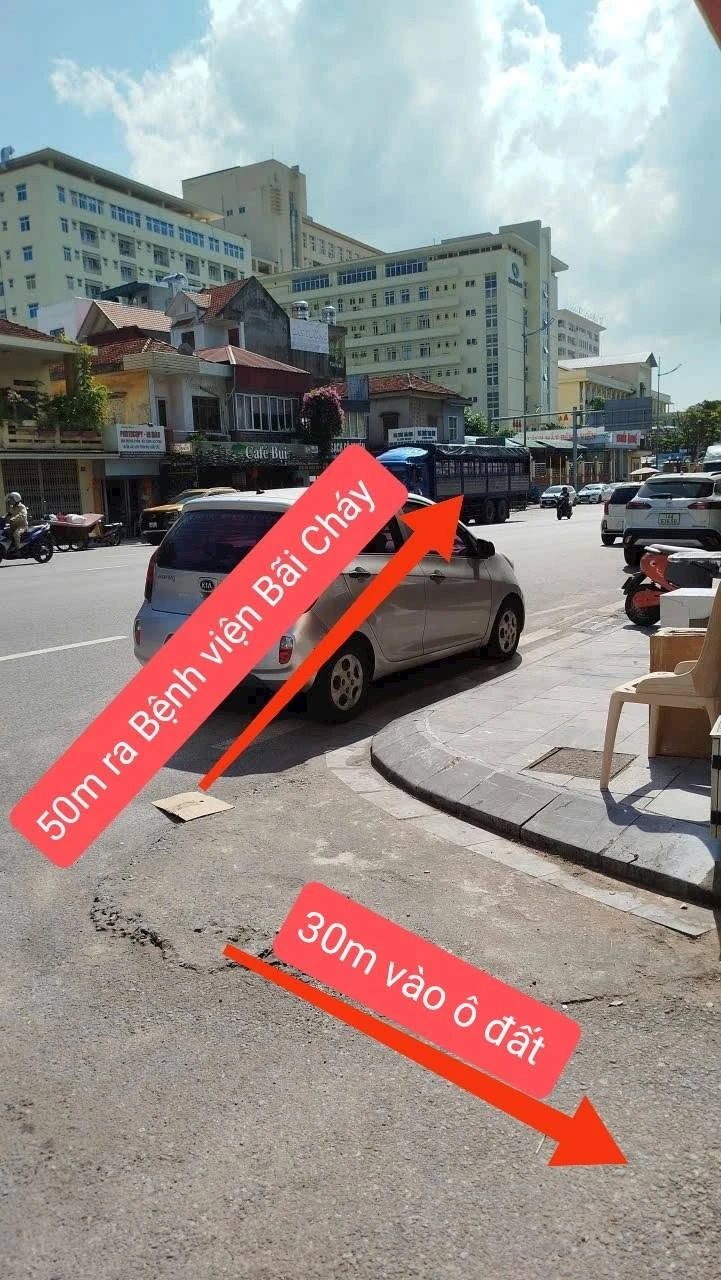 Bán đất 116m² cạnh Bệnh viện Bãi Cháy, hướng Tây Bắc - 2 tỷ - Ảnh 1