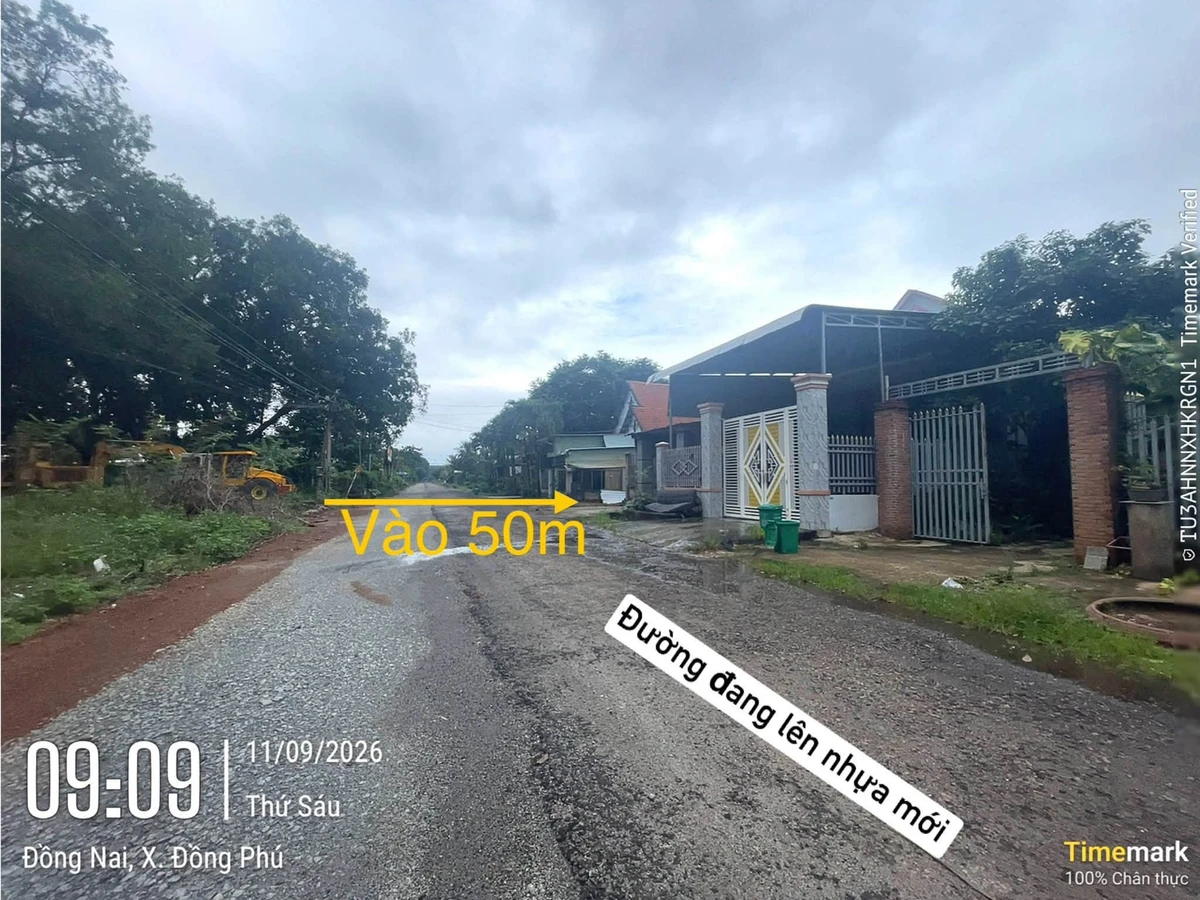 Bán đất nền 50m² Phường Đồng Phú Bình Dương gần 200 triệu - Ảnh thu nhỏ 2