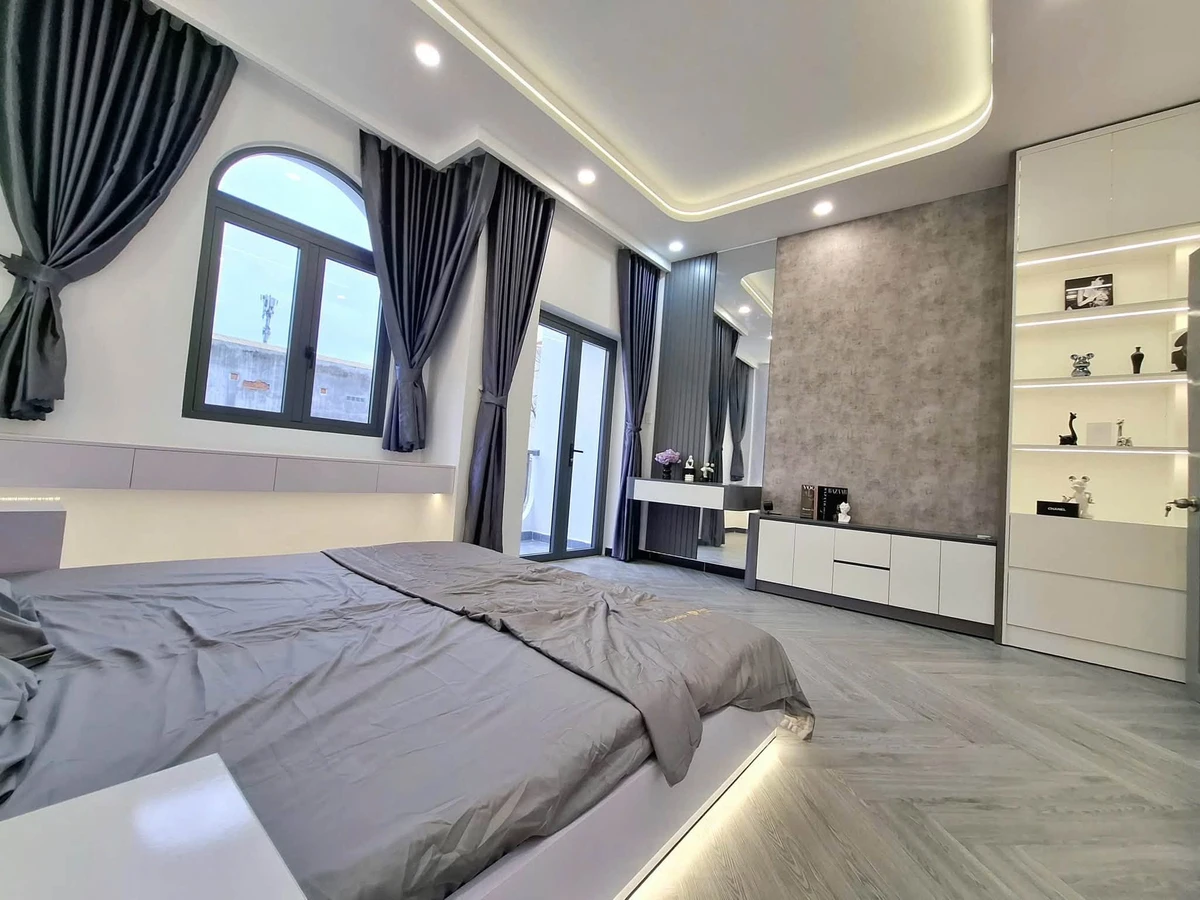 Cho thuê nhà nguyên căn hẻm xe hơi Nhà Bè 3PN 2WC 52.8m² - Ảnh thu nhỏ 5