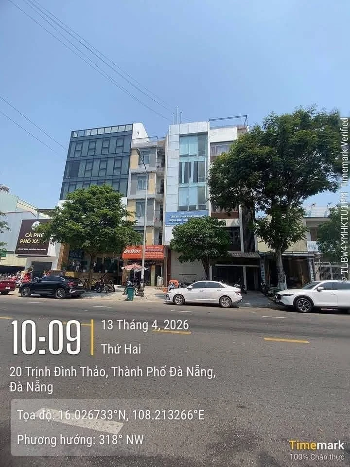 Bán nhà 5 tầng 1 tum 1 hầm 123m2 đường Trịnh Đình Thảo, Cẩm Lệ, Đà Nẵng giá 12,9 tỷ - Ảnh thu nhỏ 2