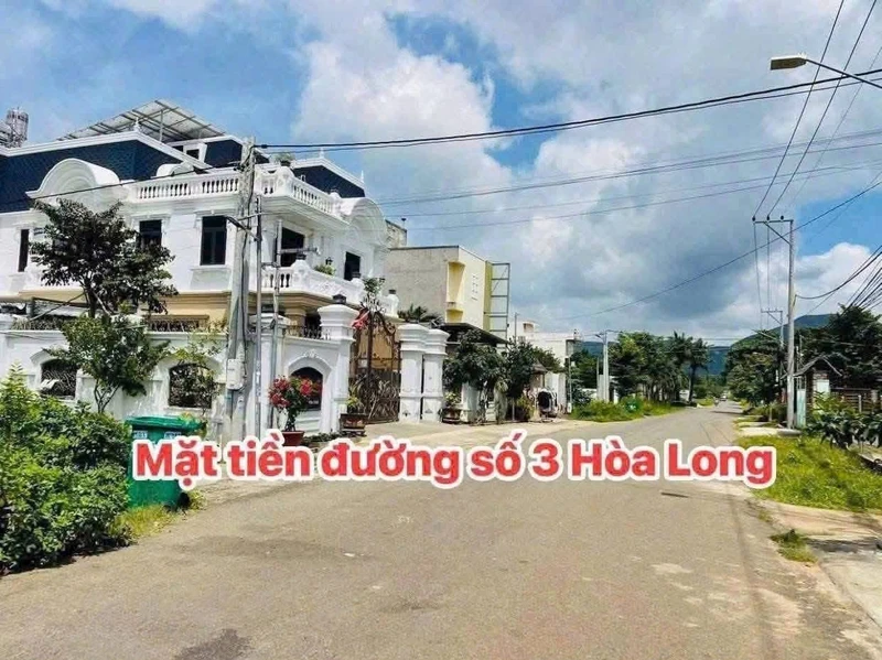 Bán lô đất mặt tiền đường số 3 Hòa Long, Bà Rịa (nay P. Tam Long) 115m2 giá 1,95 tỷ