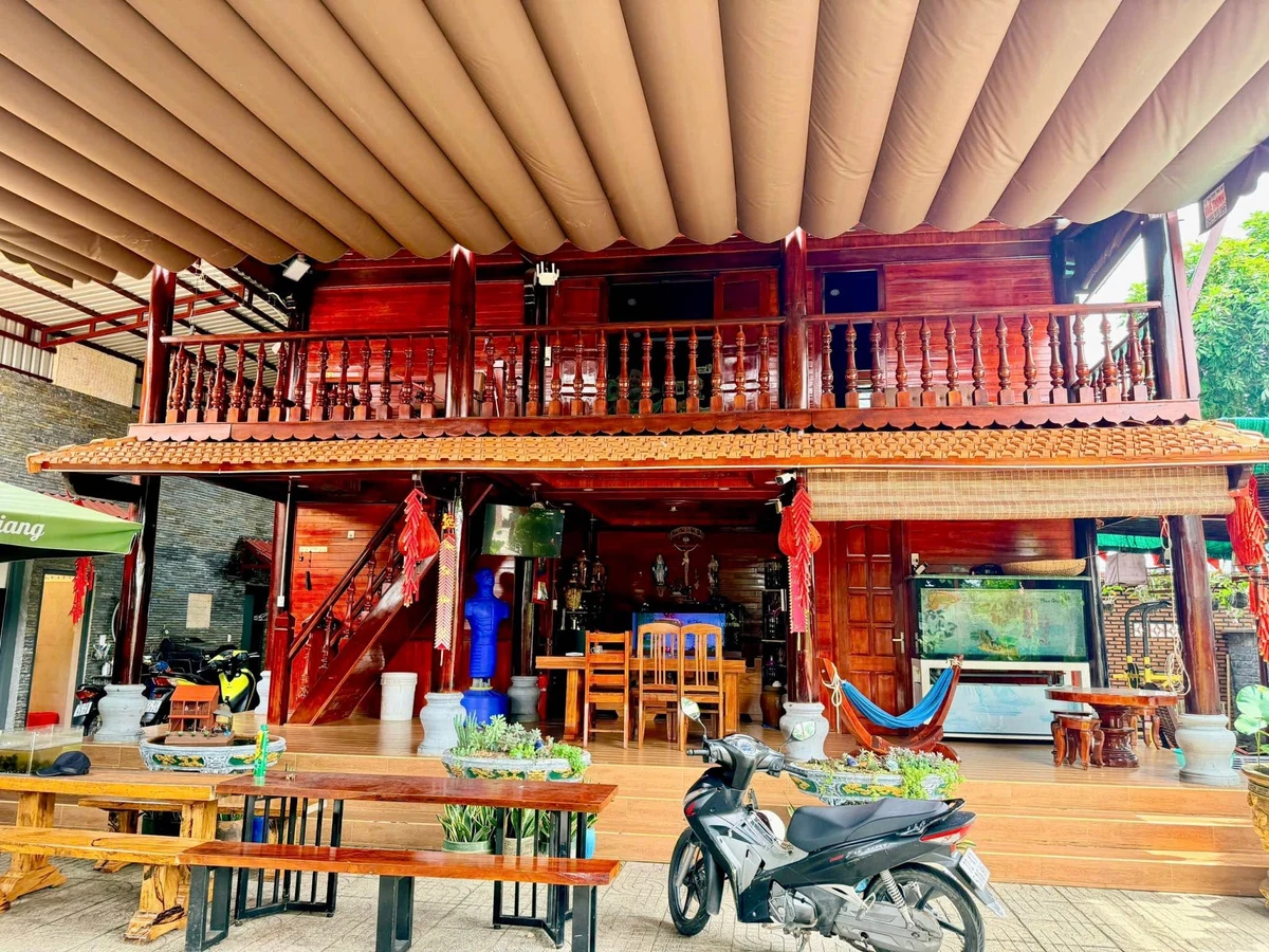Bán nhà vườn góc 2 mặt tiền 465m2, 7 tỷ 5 - Ảnh 1