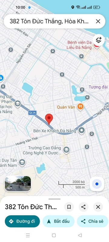 Bán nhà 2 tầng 63m2, 3 phòng ngủ, kiệt rộng 3m đường Tôn Đức Thắng, Liên Chiểu, Đà Nẵng
