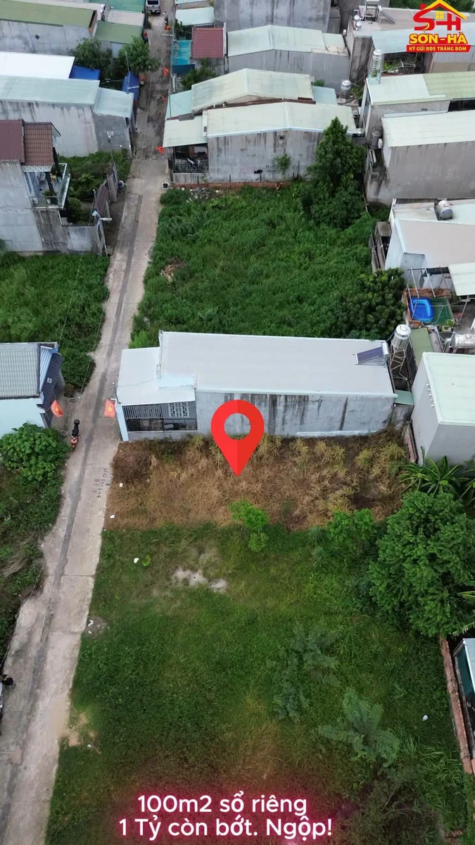 Bán đất 100m2 sổ riêng giá 1 tỷ gần KCN Sông Mây, Bình Minh, Trảng Bom, Đồng Nai - Ảnh thu nhỏ 3