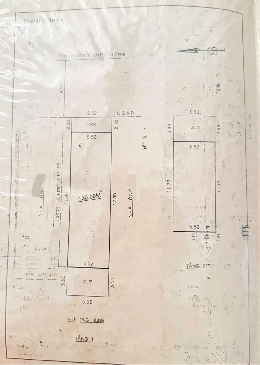 Bán nhà mặt tiền Diên Hồng 130m2 giá 14,5 tỷ - Ảnh 1