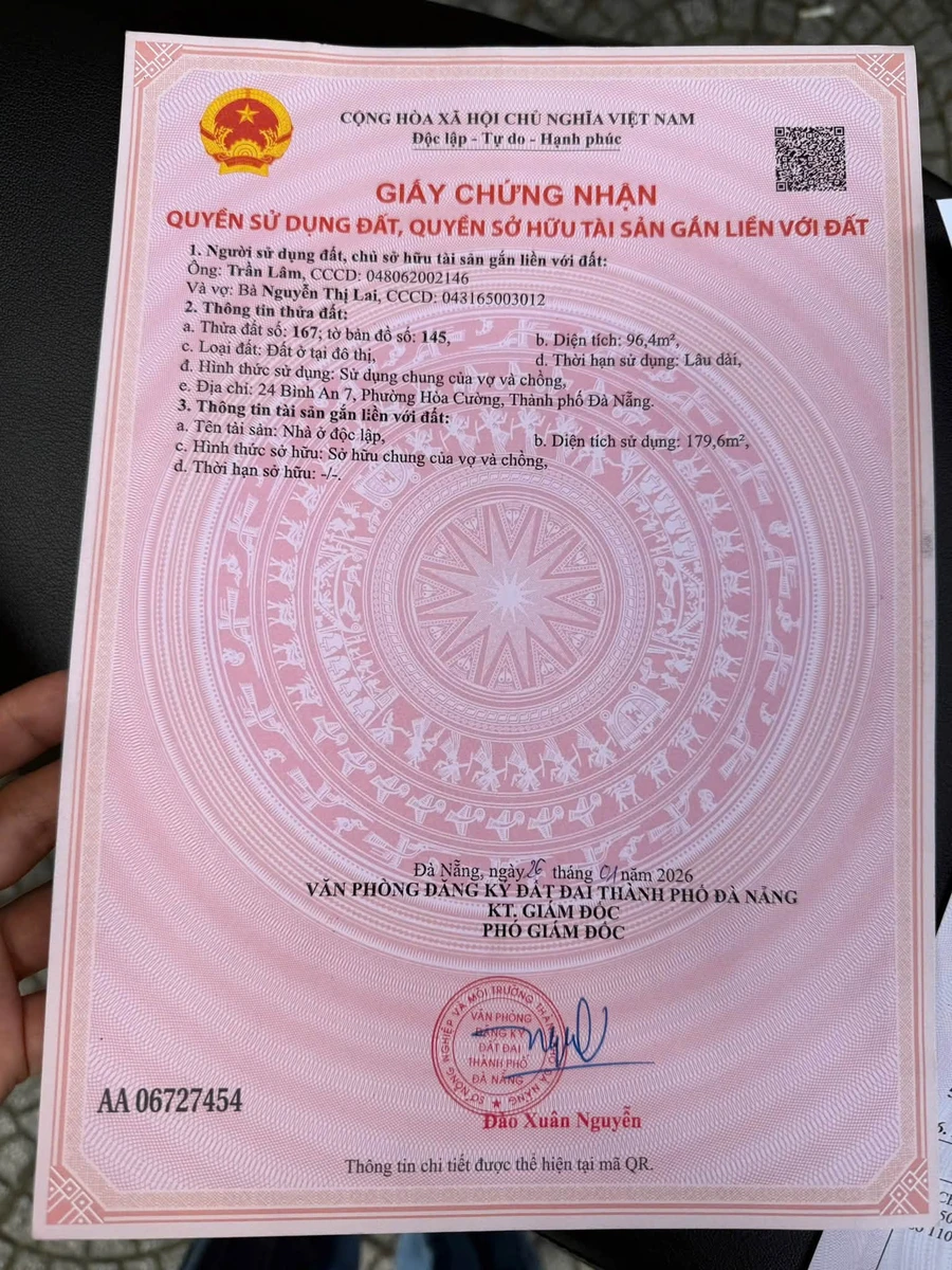 Bán toà căn hộ 3 tầng 97m² Bình An 7, doanh thu 45tr/tháng - Ảnh 1